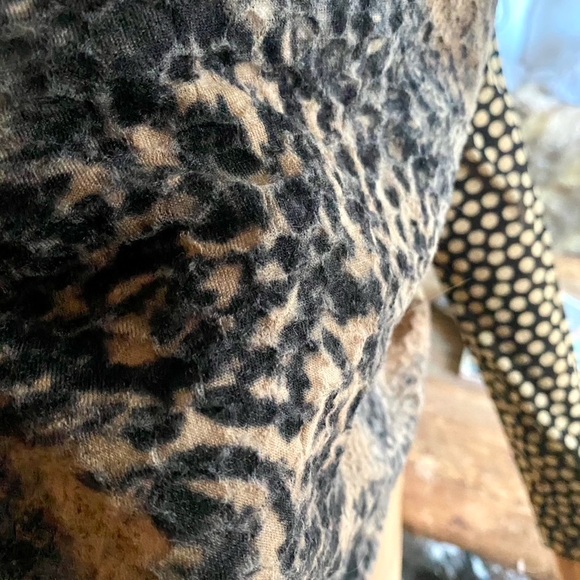 🌺 FUZZI —Jean Paul Gaultier, Large. Fab Stretch long sleeve top 🌺Unique & RARE 🌺 - Picture 10 of 14